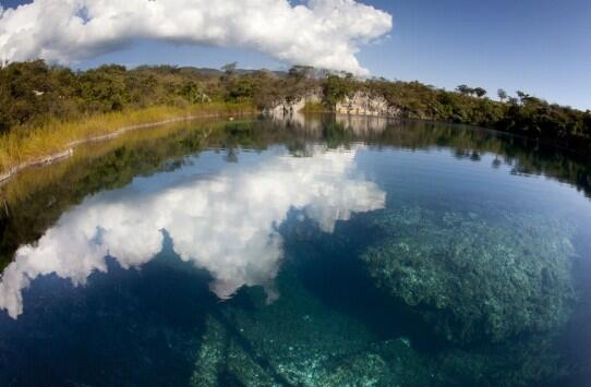 Chucumaltik es un bellísimo sitio, opción para la práctica del buceo, se encuentra cerca de #Comitán, #Chiapas