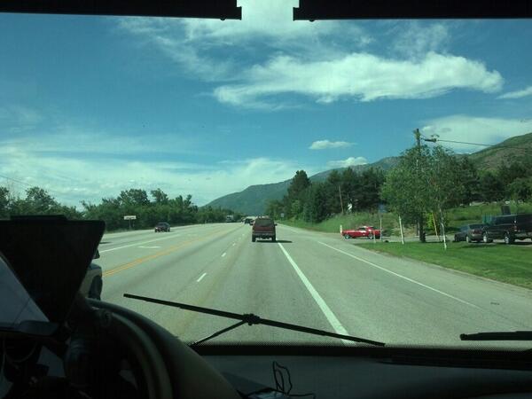 coasternation's tweet photo. Tminus -7 hours. A little late, but we are finally on the road!! http://t.co/iRm3N1sheM