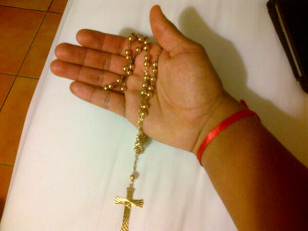 Siempre sin dejar de pedirle a Dios por cada partido y cada oportunidad..