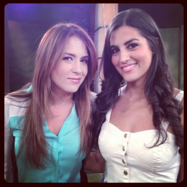 valentina0609's tweet photo. Entrevista con @ErikaDLV pronto por #masplus #venivisionplus @MaxiHB @Venevision_Plus http://t.co/RtwGB5P0qS