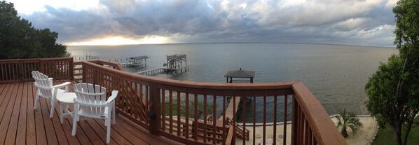 SWInsure's tweet image. Grilled burgers and this view tonight with @mackjwhite #nc #thanksandrea