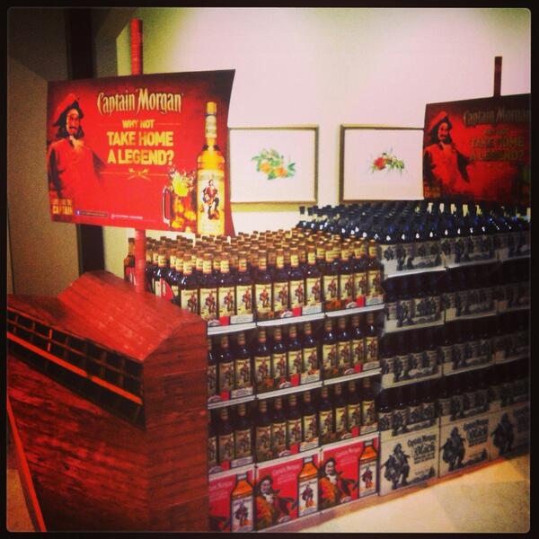 trevor_hess's tweet photo. Now that's one good lookin ship #captainmorgan http://t.co/gHt14ym3ov