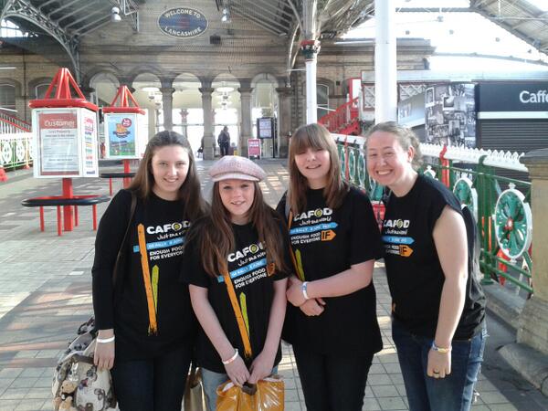 CAFODLancaster's tweet image. We&apos;re on our way to the #BIGIF Rally with #cafodlancaster and #cardinalallen. All present and raring to go :-)