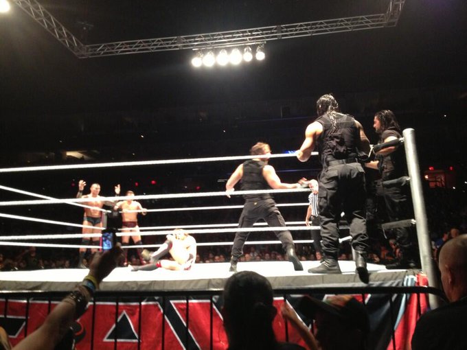 I hate sitting this close. Just reminds me how bad I want it! #WWEFTLauderdale http://t.co/Sj1irE6xJ<a href="/tag/wweftlauderdale"class="tags"><span>#wweftlauderdale</span></a>