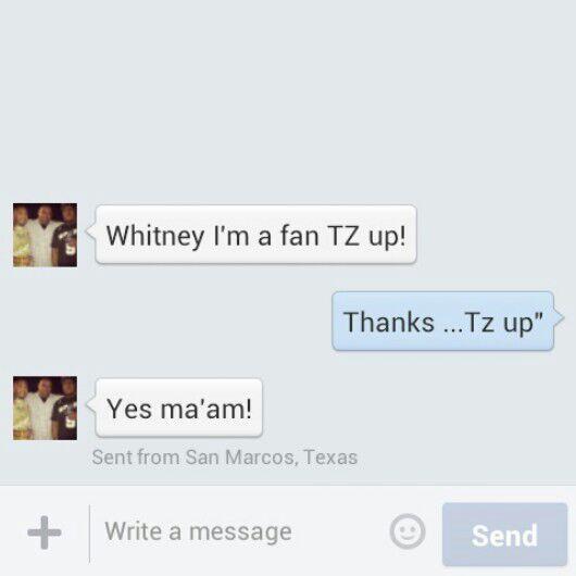 TreehuggerzLLC's tweet image. Random fan love