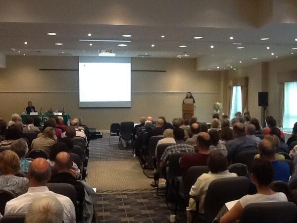 # MDSG. Conference going well Libby from national register now talking dafydd