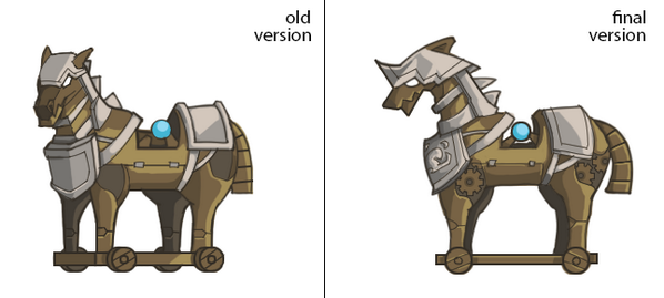 LabuGames's tweet image. G&amp;amp;D TD fun fact No.4: Trojan Horse sounds are modeled after wind-up toys that often appeared in horror movies.