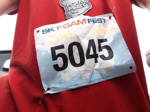 JasonNida1's tweet image. Mission accomplished!  #foamfest 5k