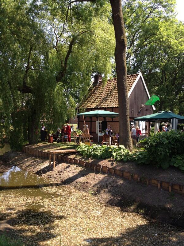 Vandaag open dag bij het kruiden tuintje