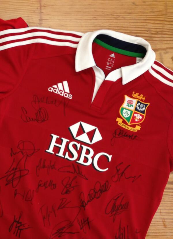 adidasUK's tweet photo. Congrats @lionsofficial 3 from 3! RT &amp; follow for a chance to win a signed Lions shirt! #standtogether http://t.co/W7tmpTW01q