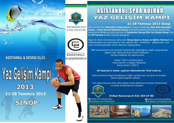 .<a href="/Asistanbull/">AS</a>, 8-16 yaş grubundaki sporcuları Asistanbul-George Ellis Yaz Gelişim Kampı'na davet ediyor.