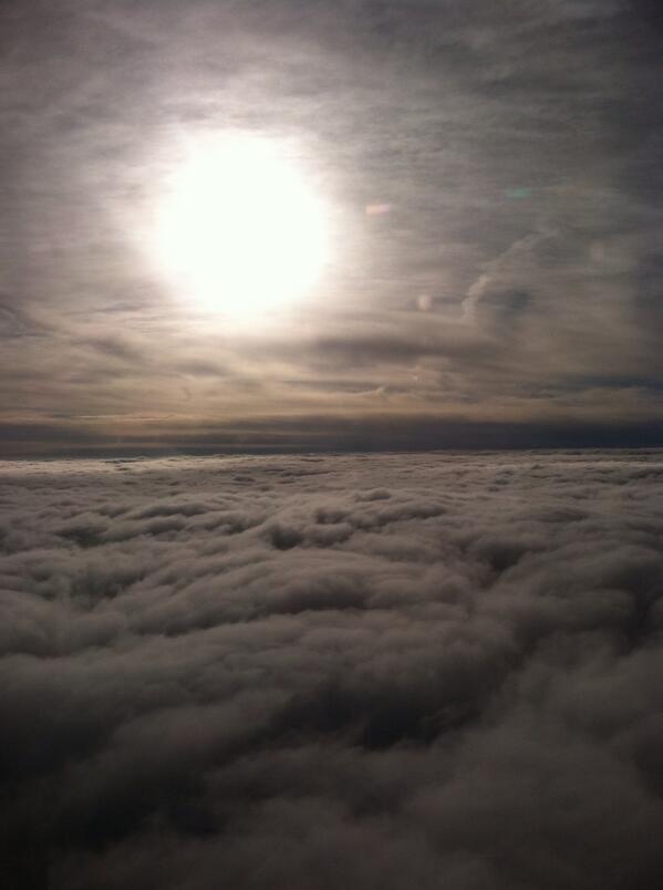 Awwexa's tweet image. In the clouds ❤