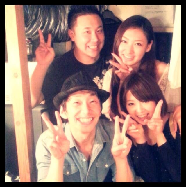 仮装童貞でご一緒させて頂いた斎藤真吾さんの舞台『愛しの★ギョレンジャー』観に行ってきたよ！面白かった～♪舞台で一緒だった、中山楽美ちゃんと脚本書いて下さった芸人のパップコーン大桶さんと一緒に♡明日千秋楽だよん(