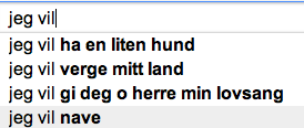googlepoesien's tweet photo. Jeg vil ha en liten hund
Jeg vil verge mitt land
Jeg vil gi deg o herre min lovsang
Jeg vil nave http://t.co/7TKyN0Gc73