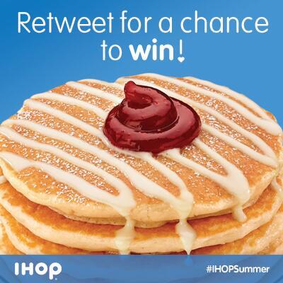 Ihop على تويتر Make Your Friends Jelly First 100 To Rt This Will Win A 5 Gift Card Ihopsummer Http T Co Qliutzjbis