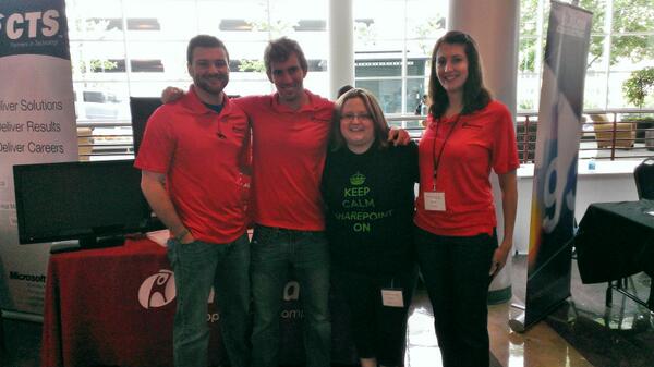 Joelle_Shmoelle's tweet image. Representing @Rackspace at #spsatl!! cc: @WonderLaura @justinking224 @therealtylerkee