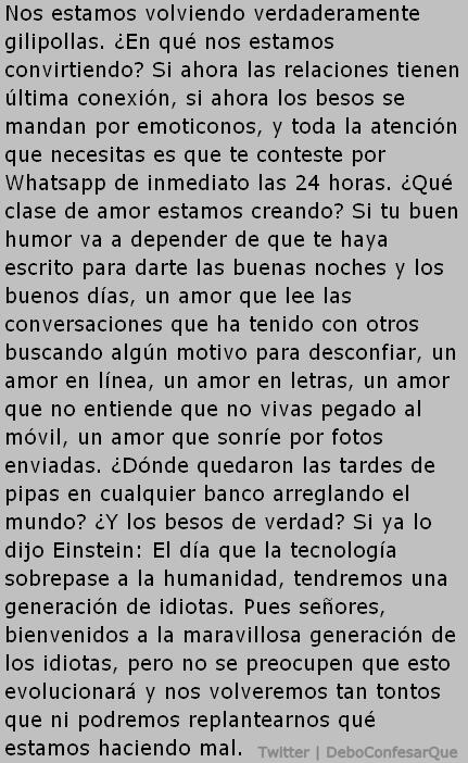 DeboConfesarQue's tweet photo. Toda la puta razón, vaya generación de idiotas. http://t.co/nmsywV92zb