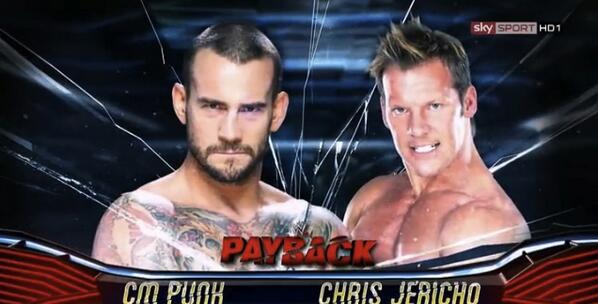 venon1982's tweet image. RT "@CMPunkFansGTS: It's On! @CMPunk vs @IamJericho #Payback #PunkReturns http://t.co/rioutuMWes"