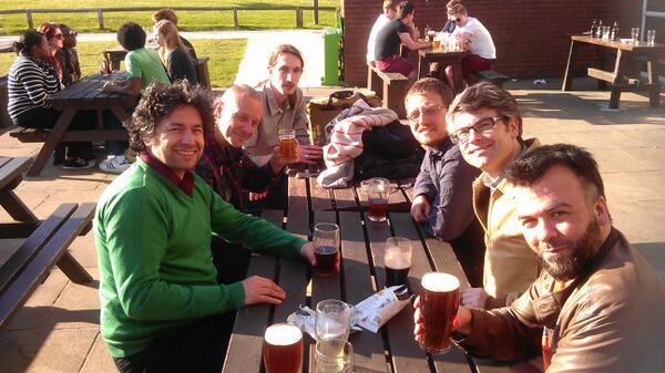 thormagnusson's tweet image. And this is how all good symposia should end. #digitalscore