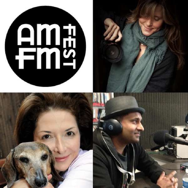 AMFMFest's tweet photo. "At the Intersection of Art and Film: A Panel Conversation" w @nicolragland #BernadineSantistevan @AmDusam #AMFMFest http://t.co/jZcfqChu5M