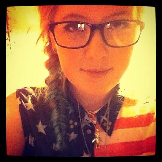 Dis be me with my blue hair