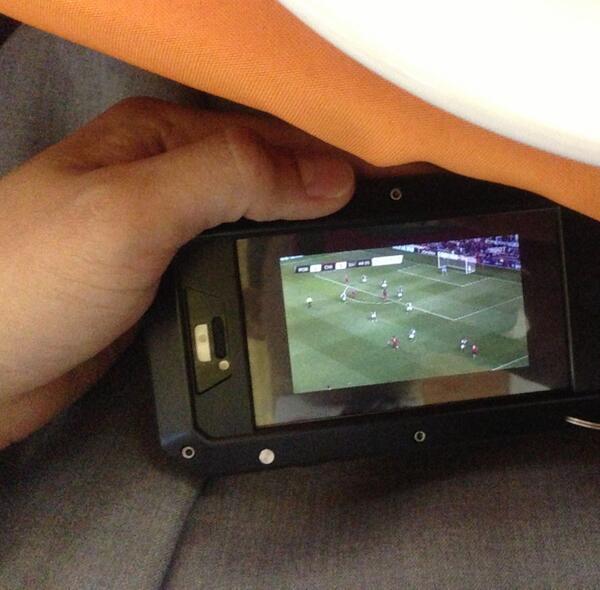 ewacky's tweet image. #RCTID glad I have a #slingbox. Watching the Timbers game at a wedding. Never miss a game! Hard to keep calm! Goal!