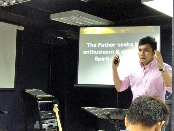 Ps Francis sharing on worshipping in Spirit (Don't miss truth next week!)