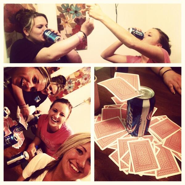 Bbrophy7's tweet photo. Our Saturday night .. Chicka chicka yeah! http://t.co/e45ITIwQtB