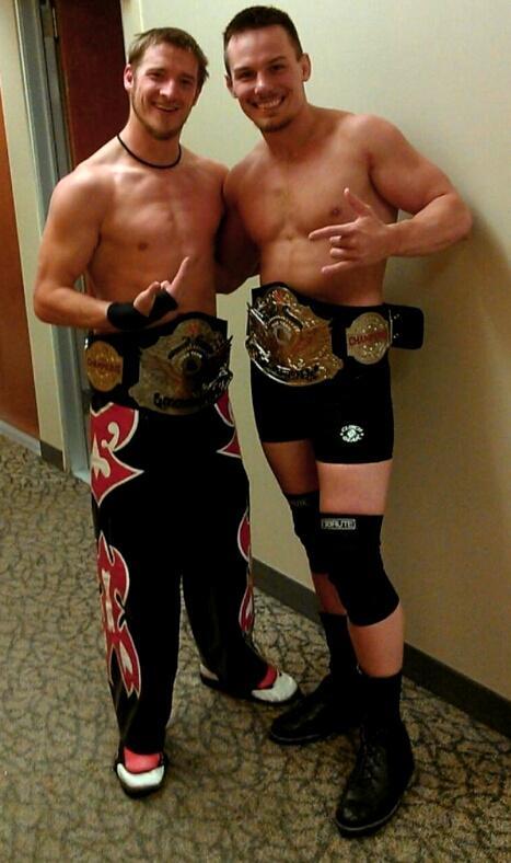 Colt Toombs On Twitter Your Looking At The New Heavy Weight Tag Team Champs Wow This Feels Good This Is For You Baby Sarahvaden89 Http T Co Rnamhletwe