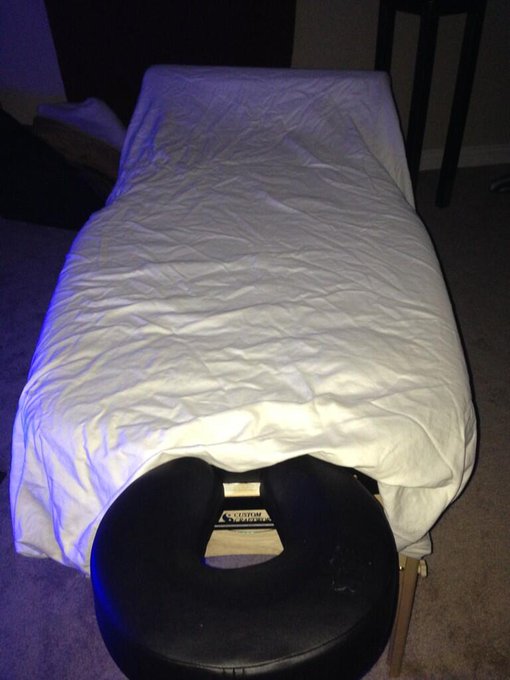 Trying to get @EvaNotty on damn massage table 2 give her 1 of my famous massages but she is running around<a class="tags" href="/tag/evanotty">@evanotty</a>