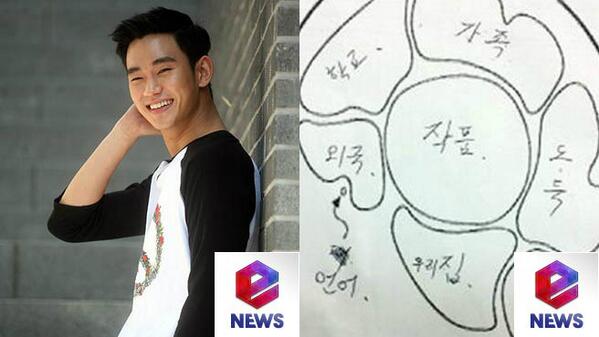 _KpoperGirl's tweet photo. #Kim Soo Hyun  يعترف ان خطه سيء ههههههههههههههههه http://t.co/mtWtYoMMq2