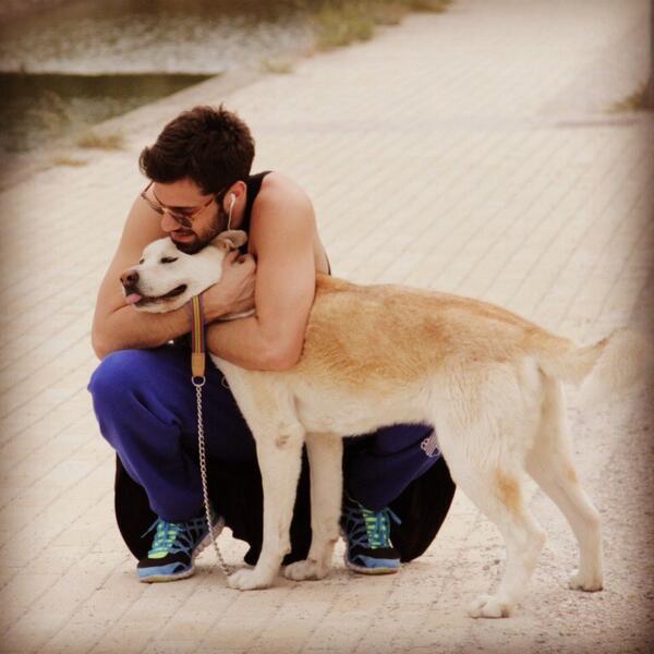 ArgirosKonstant's tweet photo. Κυριακάτικη βόλτα με την Χάνα ... &amp; το βράδυ Posidonio! http://t.co/61IP2TNbp0