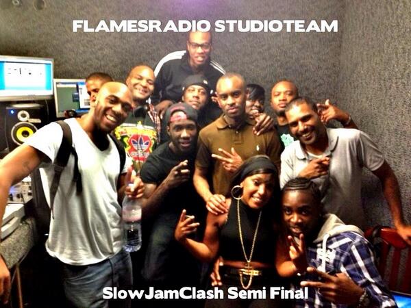 realflamesradio's tweet image. #SlowJamClash went well @dizzlecomedian @iysh_berry @DJ_SKANKS @Mr_Speng