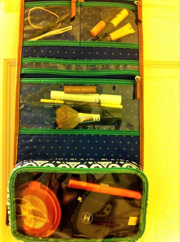 TravelRink's tweet photo. Packing my new @stella&amp;dot #travel bag for a #trip to #chicago my essentials are organized! http://t.co/NvGjU2oSGw