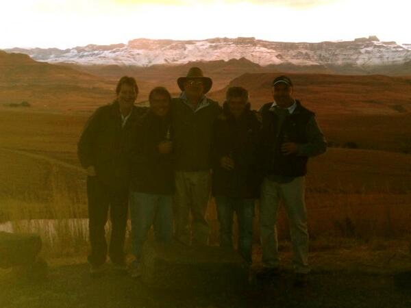 Heavy snowfalls in the drakensberg this weekend!