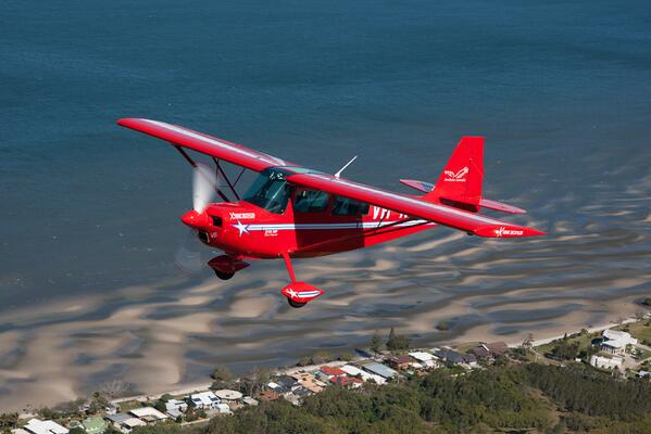 mickjorgo's tweet photo. Flew the Xtreme Decathlon out of Redcliffe on Friday. A great bird to aerobat! http://t.co/ugnZirzYWe