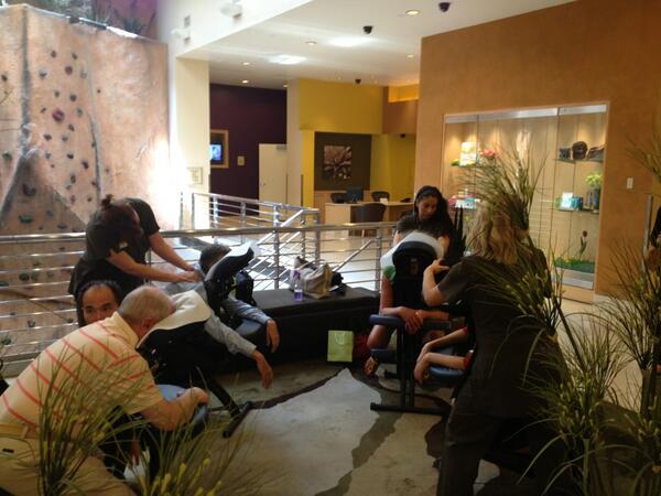 VenetianVegas's tweet photo. Hosting an #ipw13 group at @CanyonRanch at @VenetianVegas. Starting out the day with a massage — perfection! http://t.co/Aud8jhOIXi