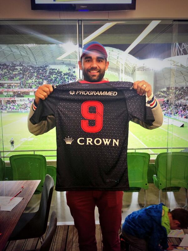 sarahk_08's tweet image. Rumours are true, @ShaunBurgoyne9 nearly ran out for @MelbourneStorm last night, any tips @camsmith9? #two9s #2codes