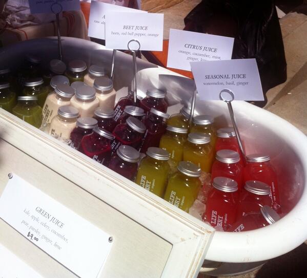 GoodLifeJuicery's tweet photo. Stop by the Good Life Juicery pop up tomorrow am! Working Girl Cafe (corner of Bush&amp;Kearny) at 9am. See you there!! http://t.co/rqT1ry4swY