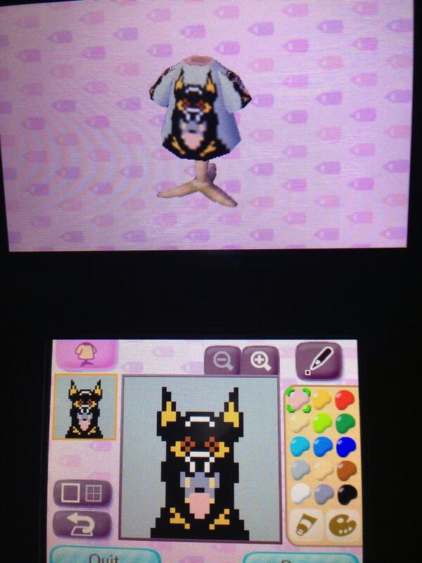 subzer1's tweet photo. My new shirt design :) my dog so happy she is the came with me #animalcrossing http://t.co/PTQCbFUosQ