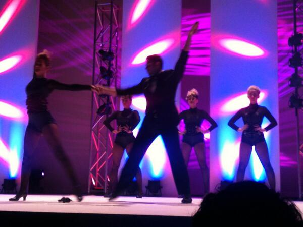 Still the coolest salon in Oz, <a href="/EnglishHair/">Stevie</a> at <a href="/Hair_Expo/">Hair Expo Africa</a> #teamenglish #hairexpo