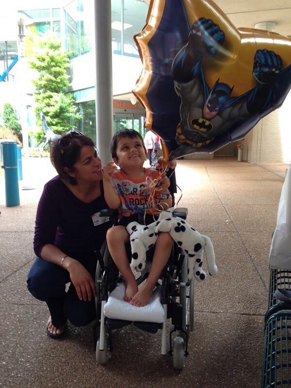 Discharged from hospital after my final in patient therapy session. Yeeha!