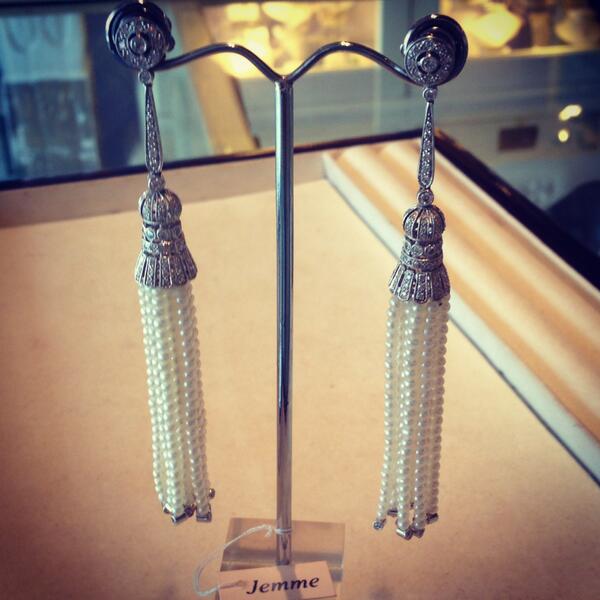 Start of week insipiration are these lovelies - white gold, diamonds & #birthstoneofthemonth pearl...