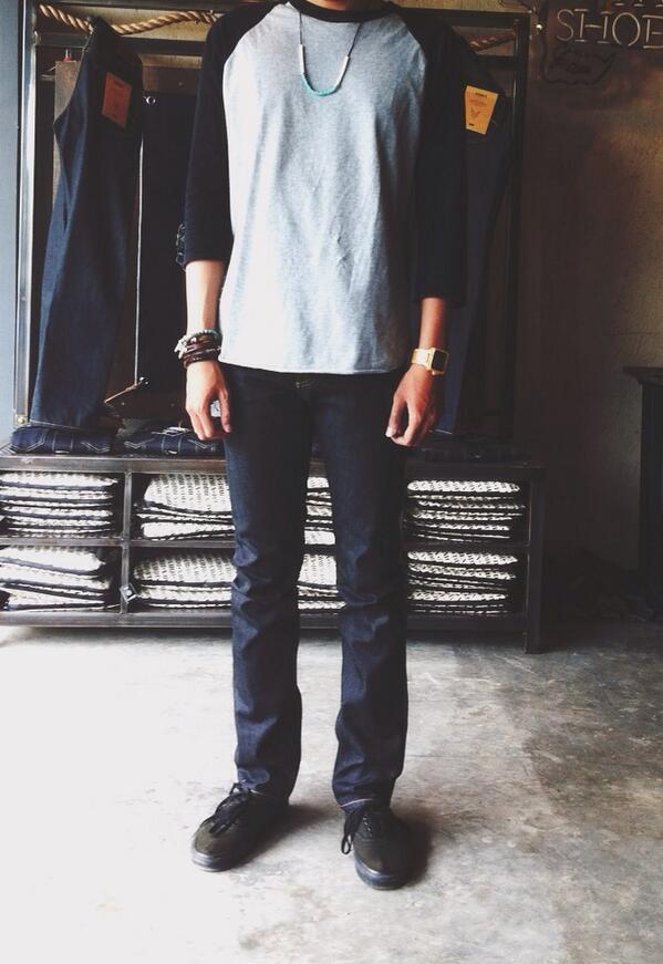 Mr. <a href="/jeanbannon/">Jean</a> wearing <a href="/DIMENJEANS/">DIMEN JEANS CO.</a> Tsuneky. You can get this jeans at our store for only IDR 1.280.000.