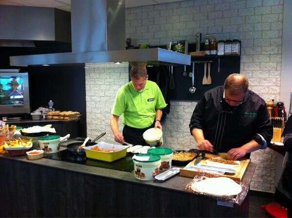 Hele week staat in teken van de impulsplanneb Foodimpuls. Vandaag demo met livar op abdij en proeven in ons showroom