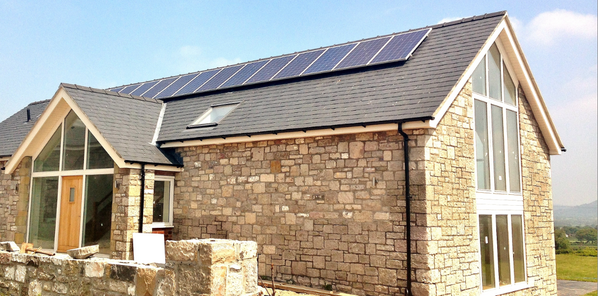 Our 4kW Solar PV System on a new build in #Denbighshire #Solar