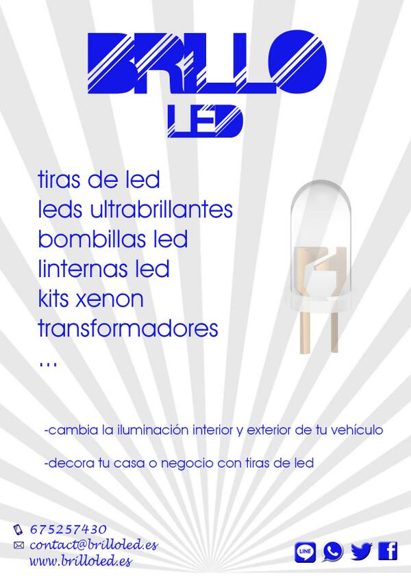 brilloled's tweet image. Nuevos flyers. Pronto estarán por todos lados