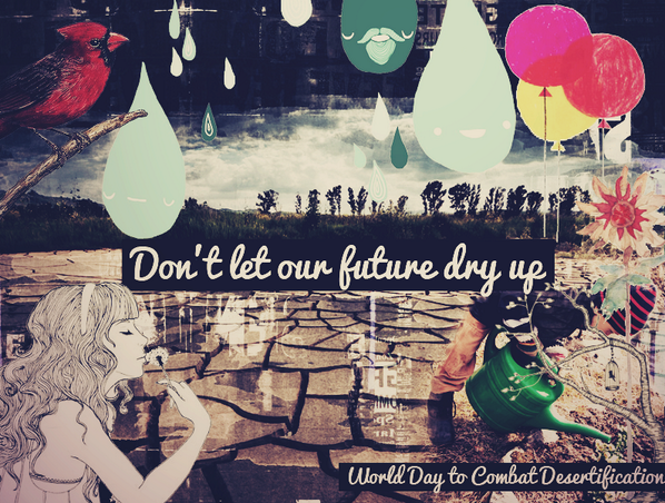 EvangelineLilly's tweet photo. Today is World Day to Combat #Desertification #WDCD2013 http://t.co/tkOHz2RgaN http://t.co/v8Fa2oE8c3