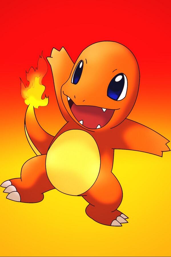 FunnyPokemon's tweet photo. Retweet if Charmander was your first starter! http://t.co/HJHKTqCkDY
