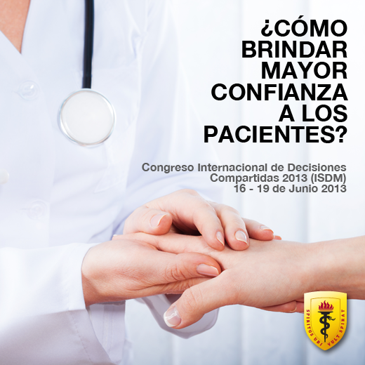 Estrategias para "Compartir las Decisiones con el paciente cuando va a tratar su enfermedad" bit.ly/19qZSzR